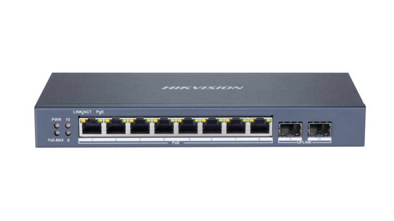 Switch PoE Hikvision DS-3E1510P-SI